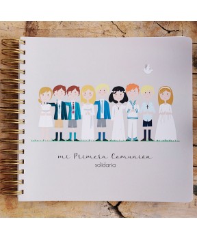Libro recordatorio comuniones
