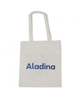 Bolsa de tela algodón aladina