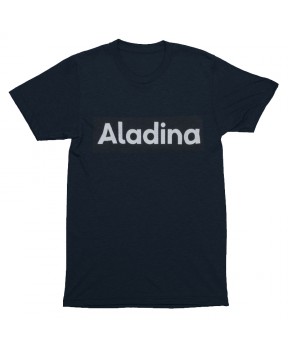 Camiseta azul solidaria Aladina