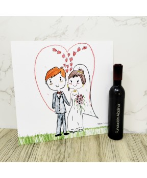 Sacacorchos para bodas solidarias