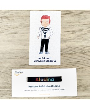 Pack comunión niño Fundación Aladina