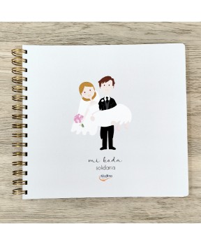 Libro recordatorio bodas Aladina