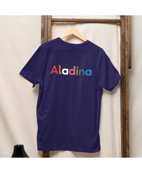 Camiseta solidaria Fundación Aladina colores