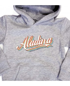 Sudadera gris Aladina niños